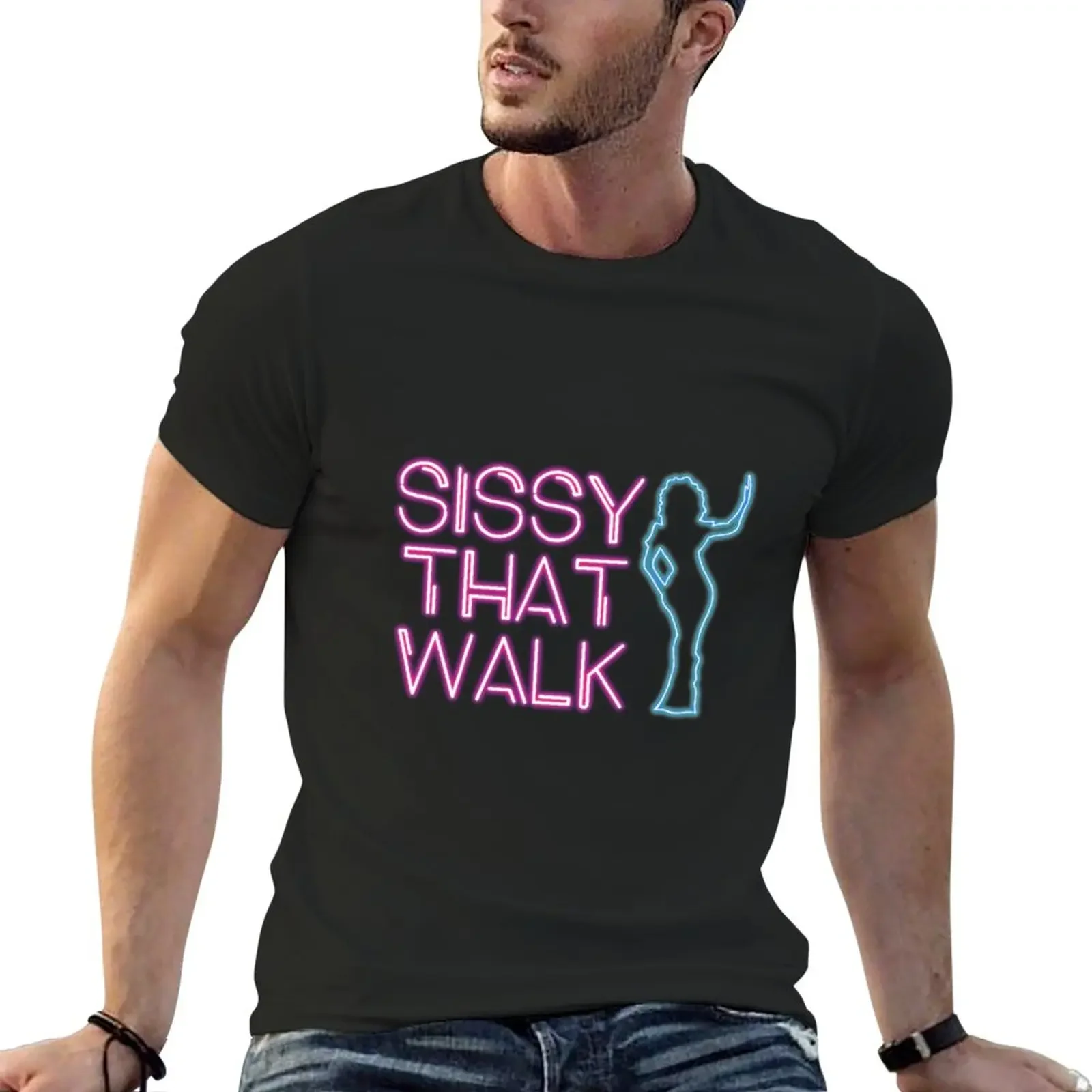 Sissy That Walk T-Shirt Aesthetic clothing summer tops plus sizes mens t shirts