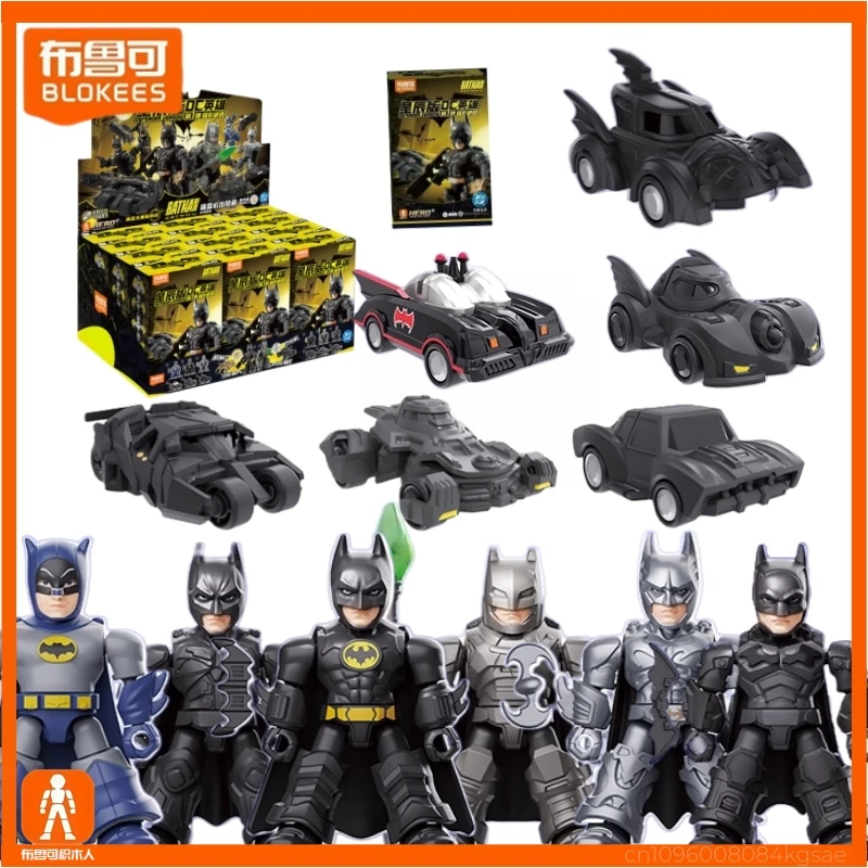 

BLOKEES New Product DC Universe Hero Star Series Bat Shadow Dawn Boy Collection Toy Assembly Mobile Block Man Festival Gift