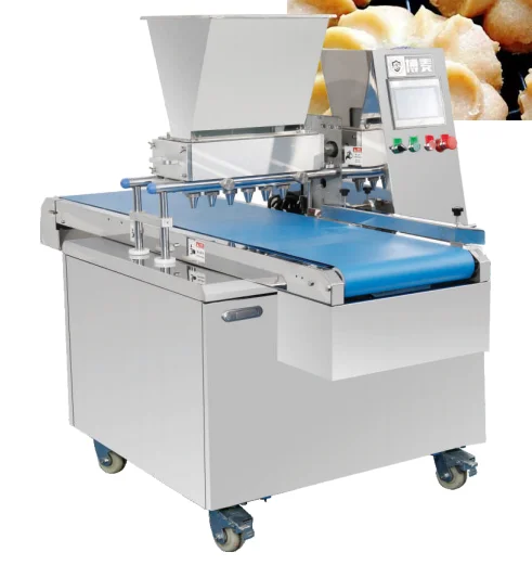 Automatic Danish  Biscuit Making Machine Sponge Cake Filling/Can make paper cupcakes