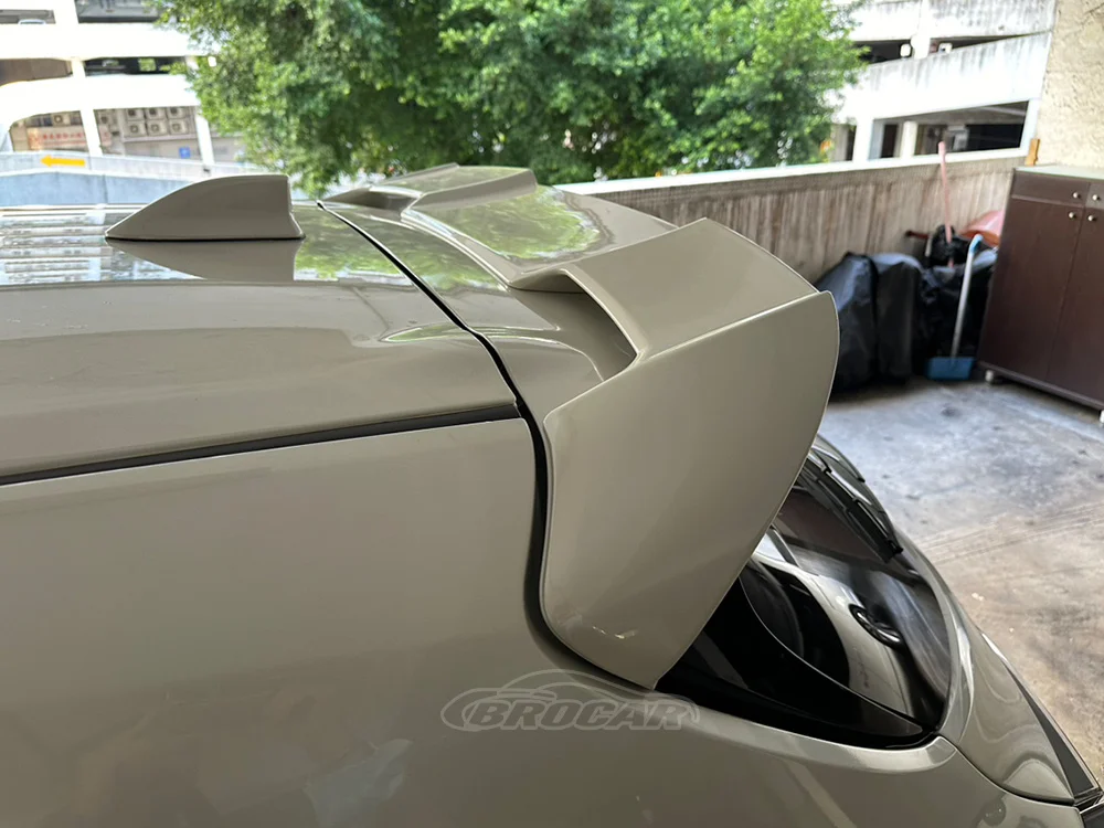 Voor 2019--2023 Toyota GR Corolla E210 Hatchback Dakspoiler Hoge Kwaliteit ABS Plastic Ongeverfd Spoiler Kofferbak Boot vleugel Spoiler