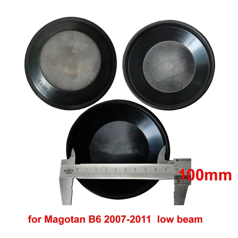 For VW Magotan B6 Jetta (Sagitar) Low High Beam Rubber Headlight Cover Dust-proof Waterproof Cap 75 100mm 1PCS 2007-2019