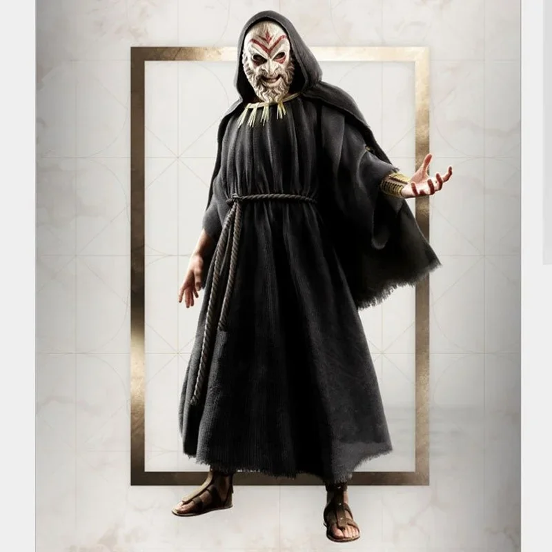 

Маска Assassin Creed, косплей, Лидер Odyssey Villains, маска из смолы, игровой периферийный реквизит, маска убийцы Creed на Хэллоуин, маска для выпускного вечера