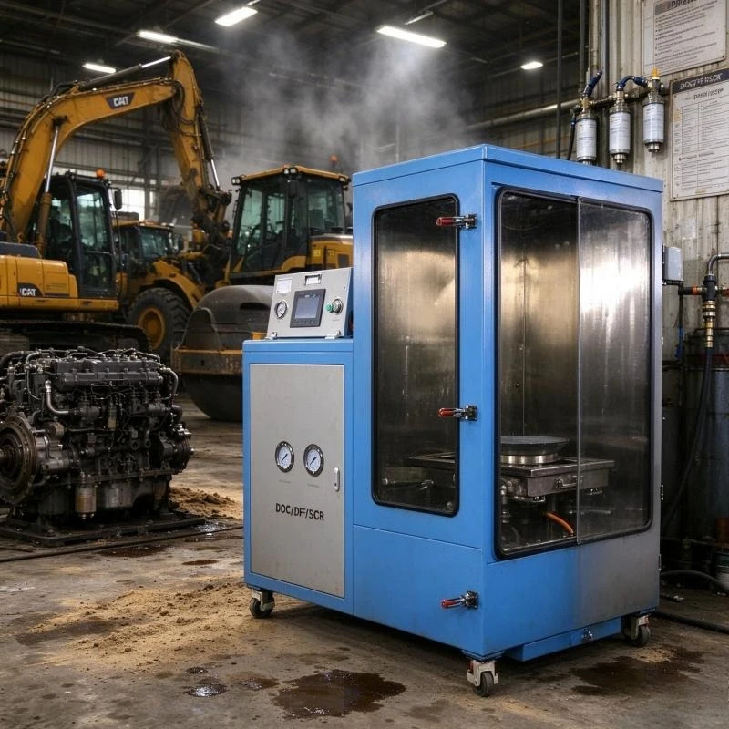 Customized Car Repair Workshop Diesel DPF Cleaner And Regenerator Catalyst Cleaning Machine Equipo De Limpieza DPF