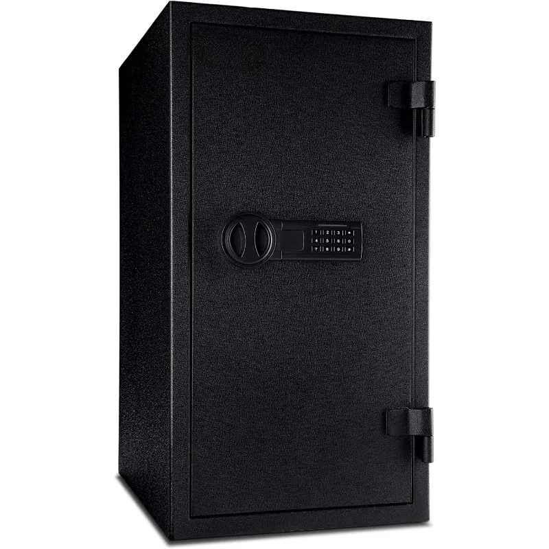 Safe Box,Fireproof Safe,3.47 Cubic Feet,Large Steel Money Safe Home Safe with Digital Lock for Home and Office Black