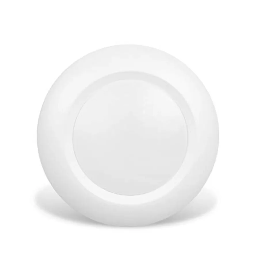 6 Inch LED Low Profile Recessed and Surface Mount Disk Light, Round, 15W, 900 Lumens,,CRI80, Driverless Design, Dimmable, cETLu