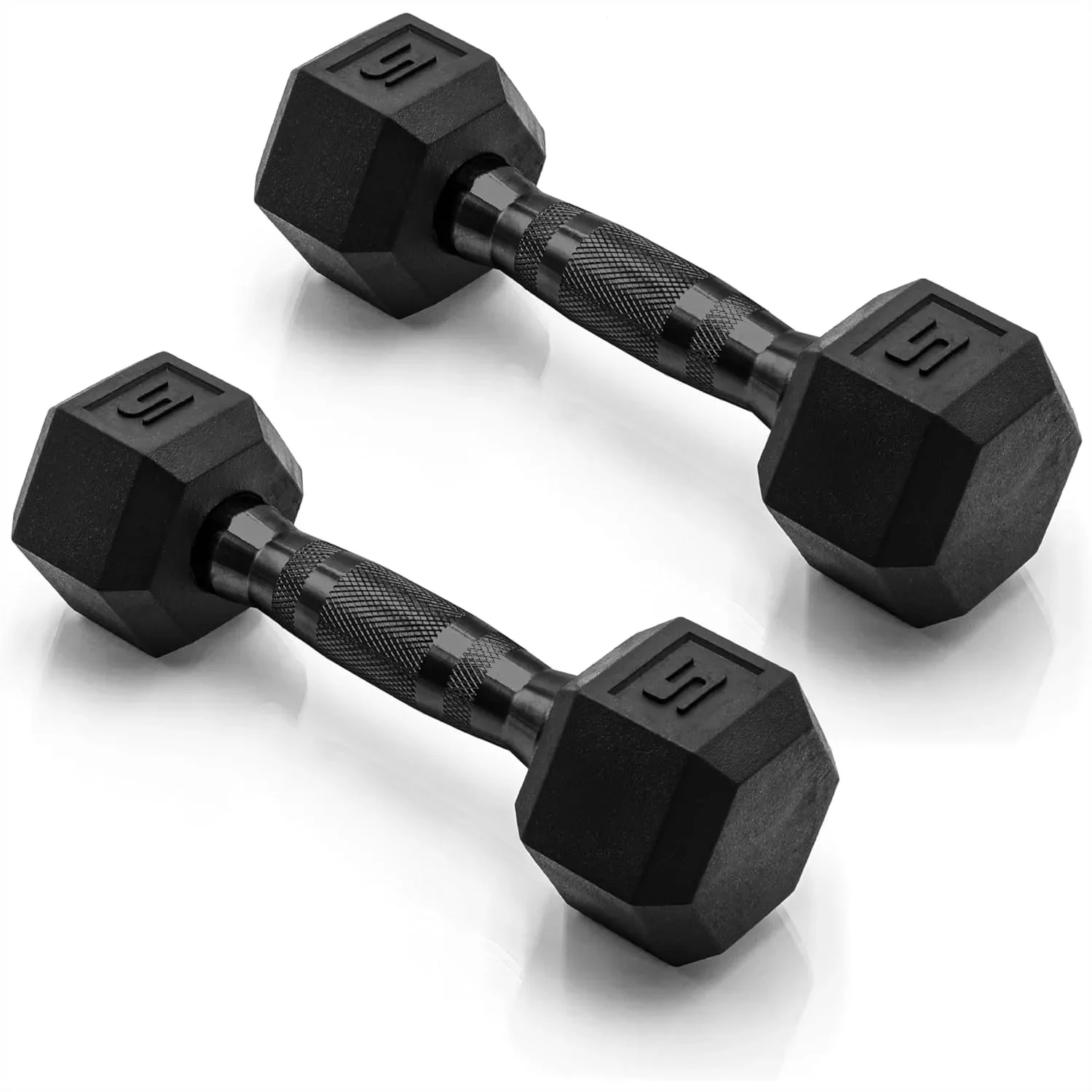 Coated Dumbbell Weight Set | Multiple Options for Home Gym Strength Training