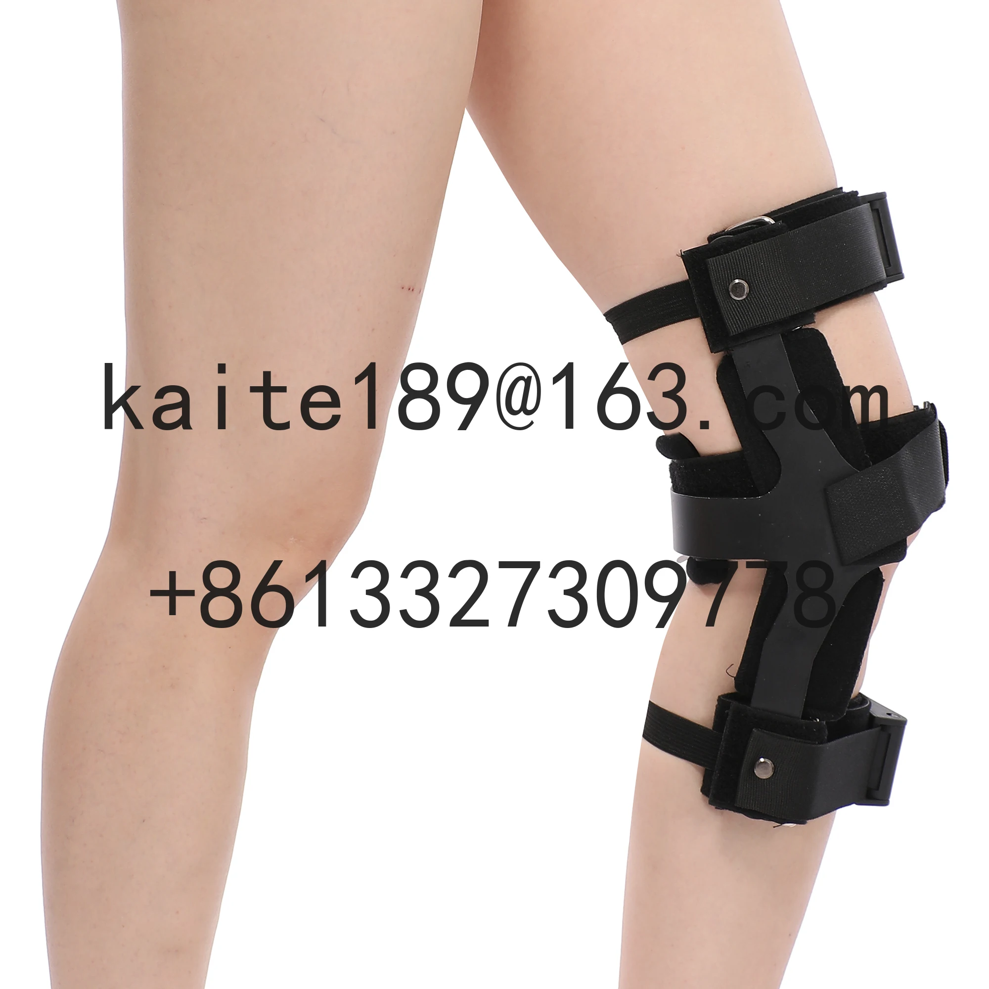 

Adjustable Knee Brace for Sprain Fixation with Patella Fixation and Knee Joint Orthopedic Brace