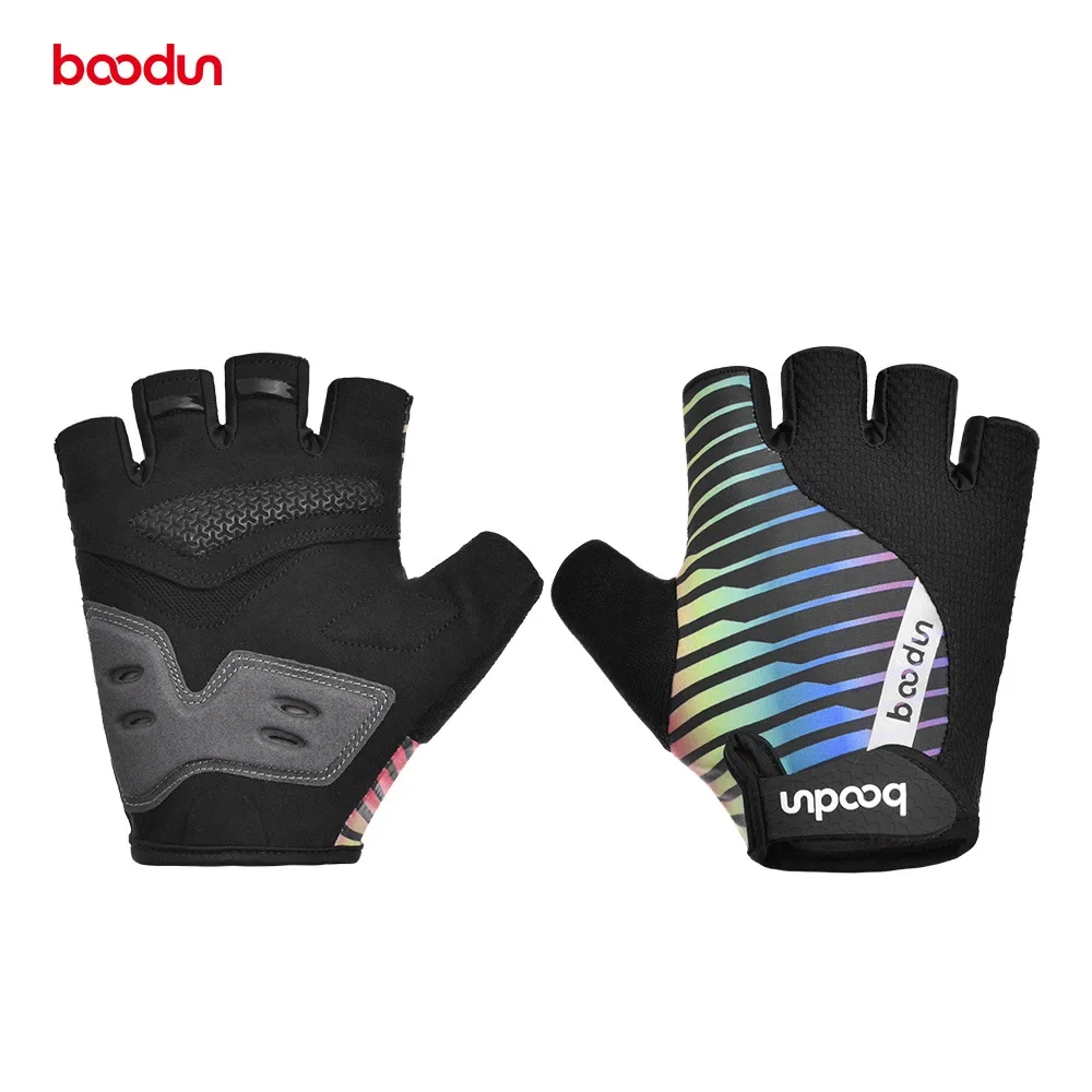 

Spring/Summer New Bicycle Half Finger Gloves GEL Silicone Palm Cushion Outdoor Riding Gloves Wear resistant