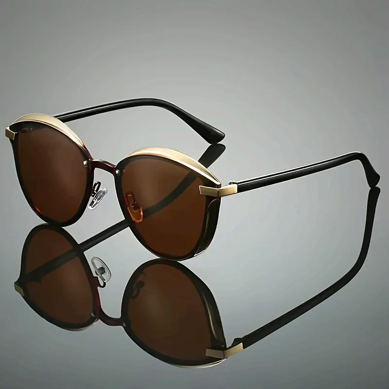 

Men's and Women's Cat-Eye Sunglasses with Colorful Anti-Saltwater and Anti-Corrosion Coating for Outdoor Fashion, Fishing
