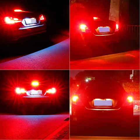 फिएट 500 500C 500L 500X एलईडी ब्रेक लाइट 2007 2008 2009 2010 2011 2012 2013 2014 2015 2016 2017 2018 कैनबस एक्सेसरीज़ के लिए 2 पीस 10 best sales एलईडी फिएट 500 - №8