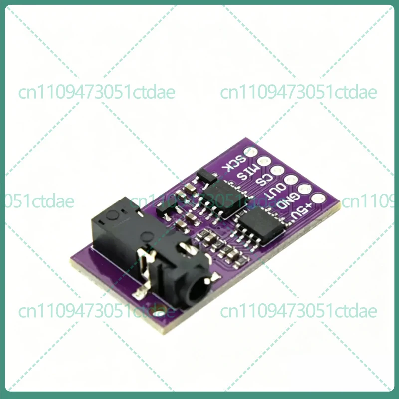 1-5pcs For CJMCU-6701 biometric sensing unit GSR galvanic skin response detector, 12-bit ADC SPI analog dual signal output PCB