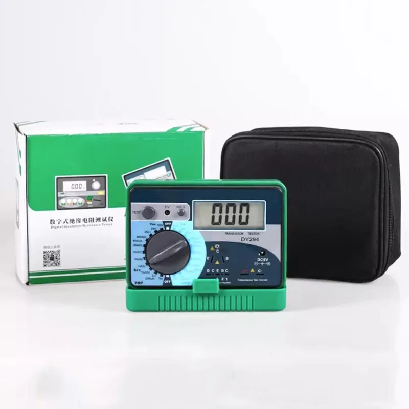 Digital Transistor Analyzer Tester Semiconductor Diode Triode Reverse AC DC Voltage Capacitance FET DY294