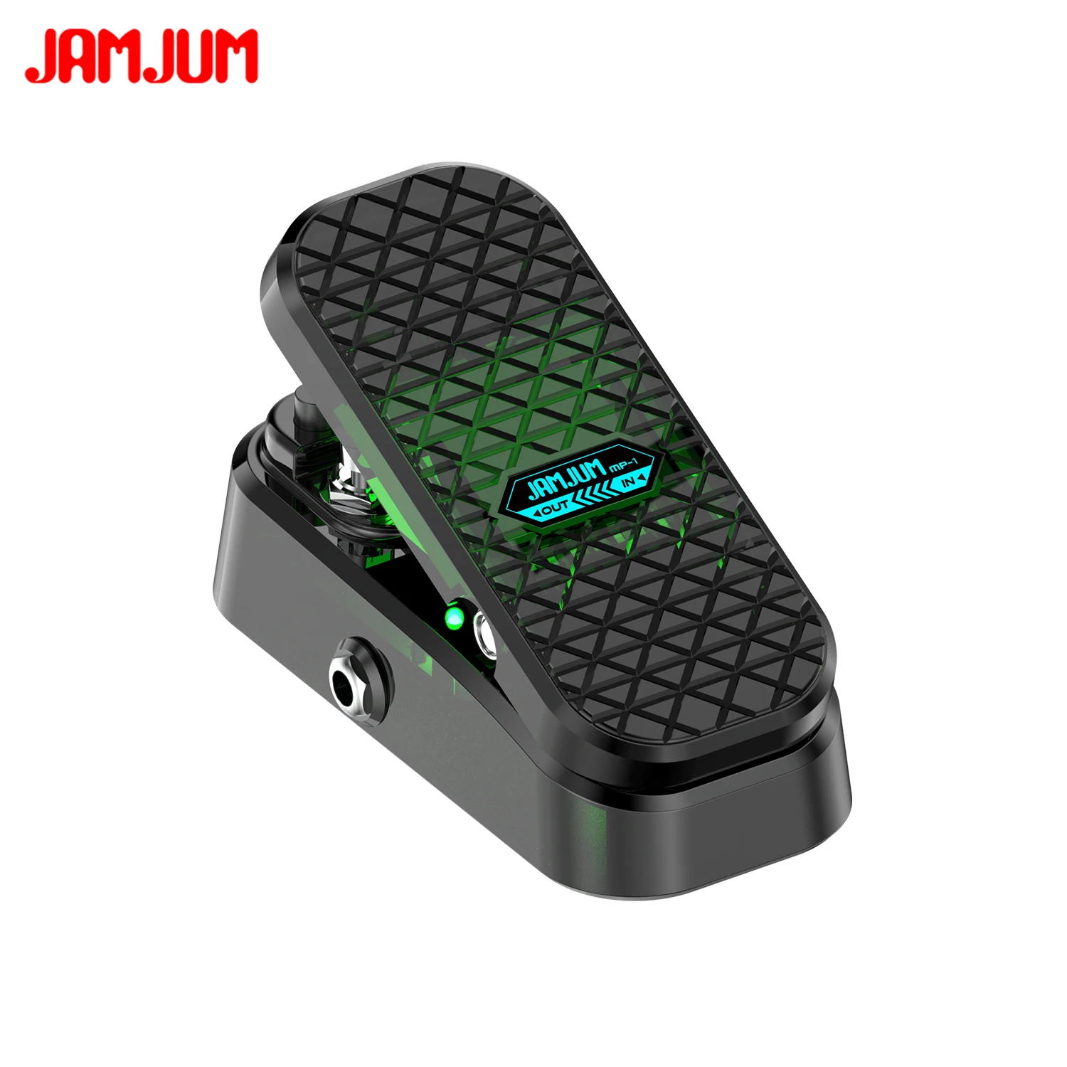 Pedal de volumen Wah con diapositiva silenciosa, diseño antideslizante y no requiere energía para efectos de amplificador de guitarra