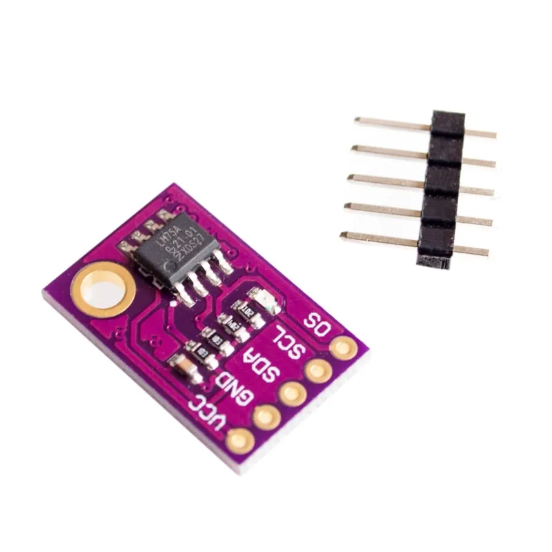 1PCS LM75 LM75A temperature sensor high speed I2C interface high precision development board module