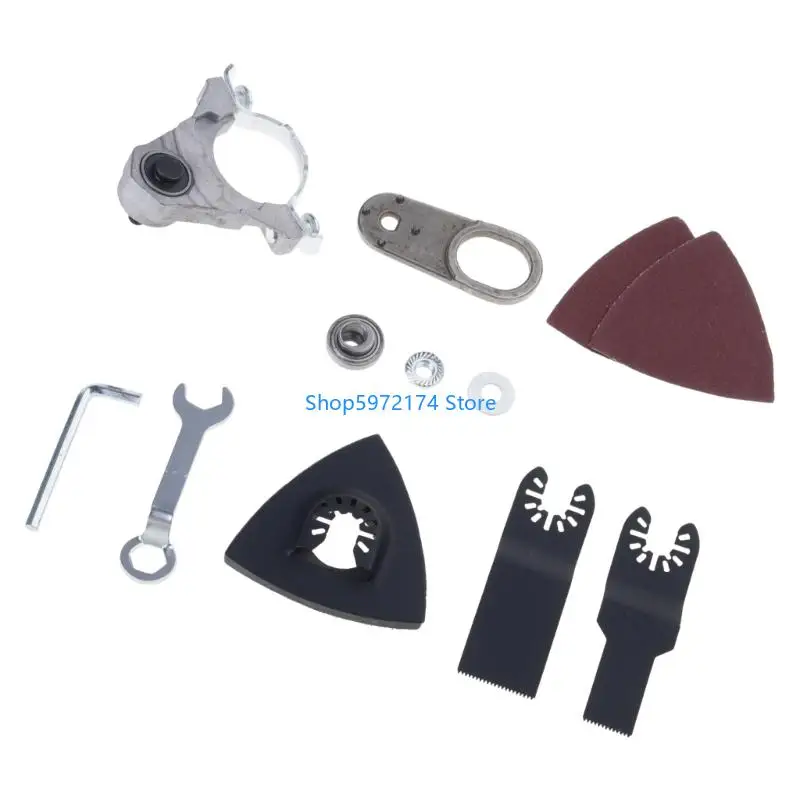 Y3NB Angles Grinder Conversion Adapter Easy Carry And Storage For Mobile Use Carbon Steel Construction DIY Enthusiasts