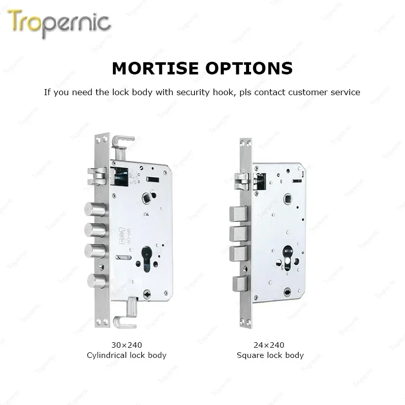 Tuya-Impermeável Dupla Face Fechadura Da Porta Deslizante com Câmera, Wi-Fi Eletrônica, Reconhecimento Facial, Smart Door Lock, ao ar livre, 3D