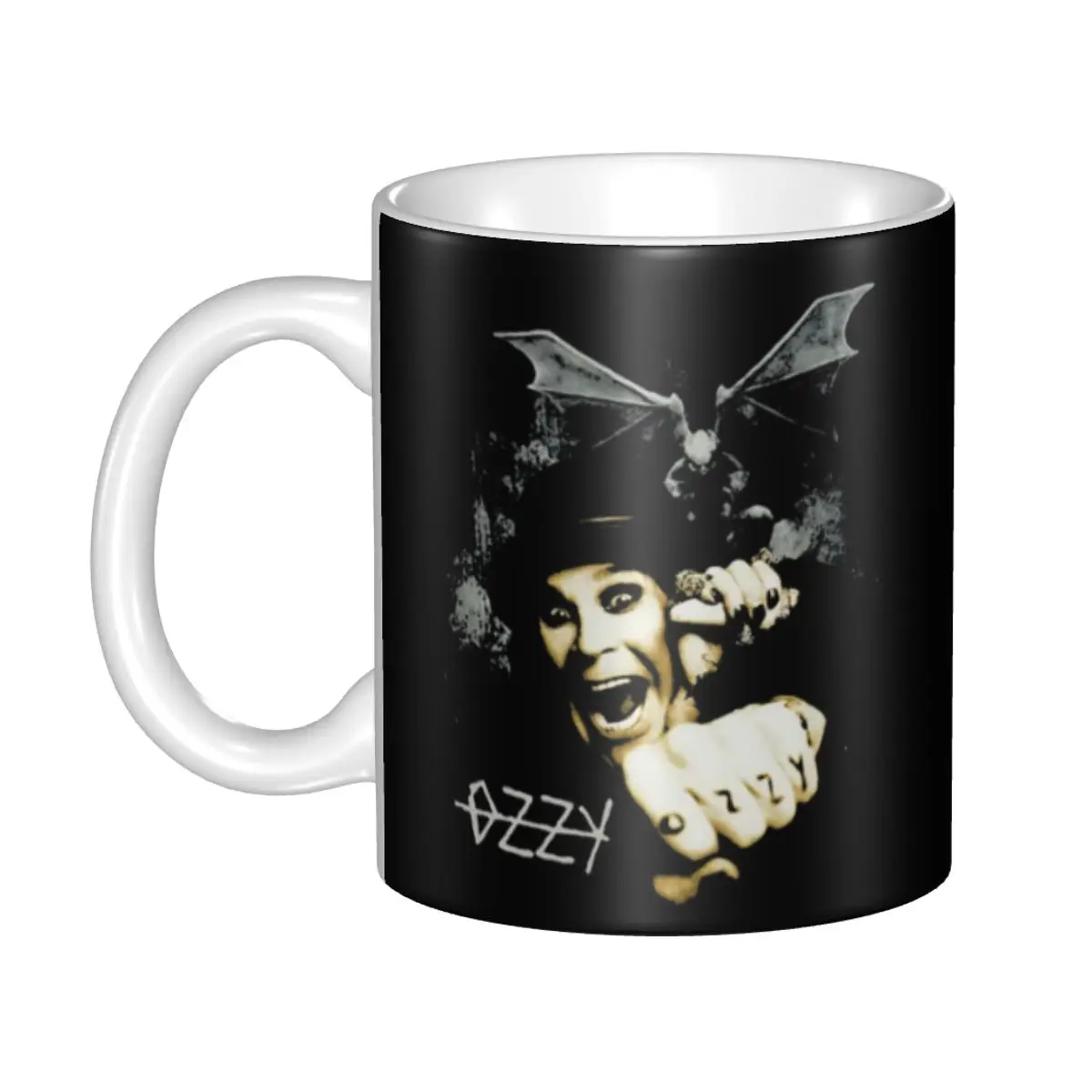 

Heavy Metal Singer Music Ozzy Osbourne Mug Customized Coffee Ceramic Mug Cup Creative Present