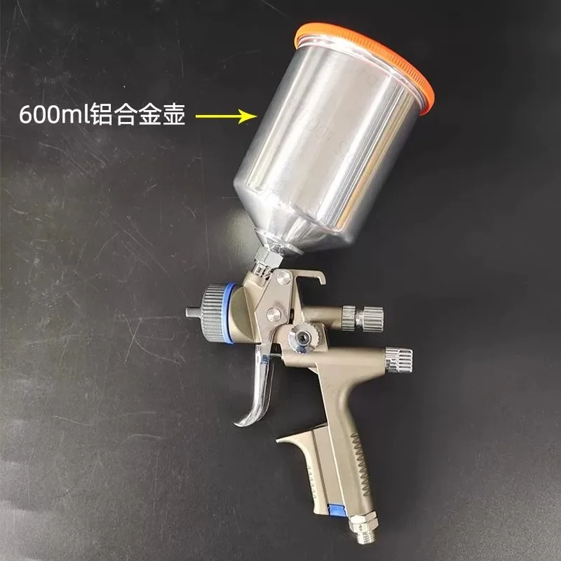 For SATA Spray Gun Pot Aluminum Alloy 600ml 14mm Car Spray Gun Can Accessories