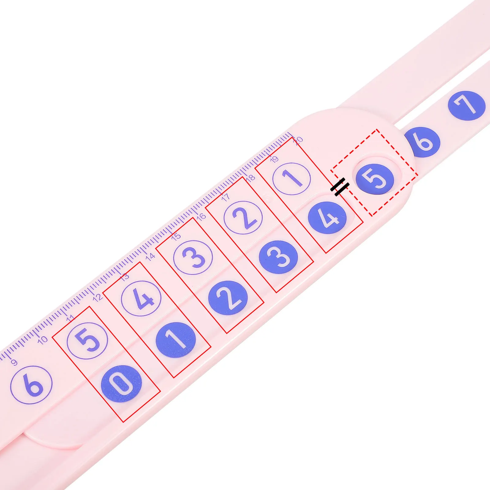 

Math Learning Slide Digital Number Matching Tool For Kids Addition Subtraction Sturdy Kids Number Ruler Kindergarten Math