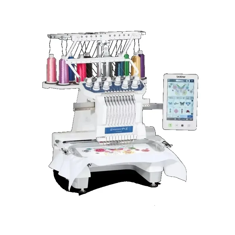2026for PR1055X 10 Multi Embroidery Machine Industrial Computerized Sewing Equipment for Garment Textile