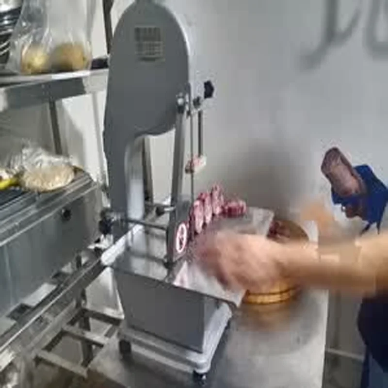Factory Butcher Band Cutting Machine for Meat and Bones for Home Farm Retail and Construction