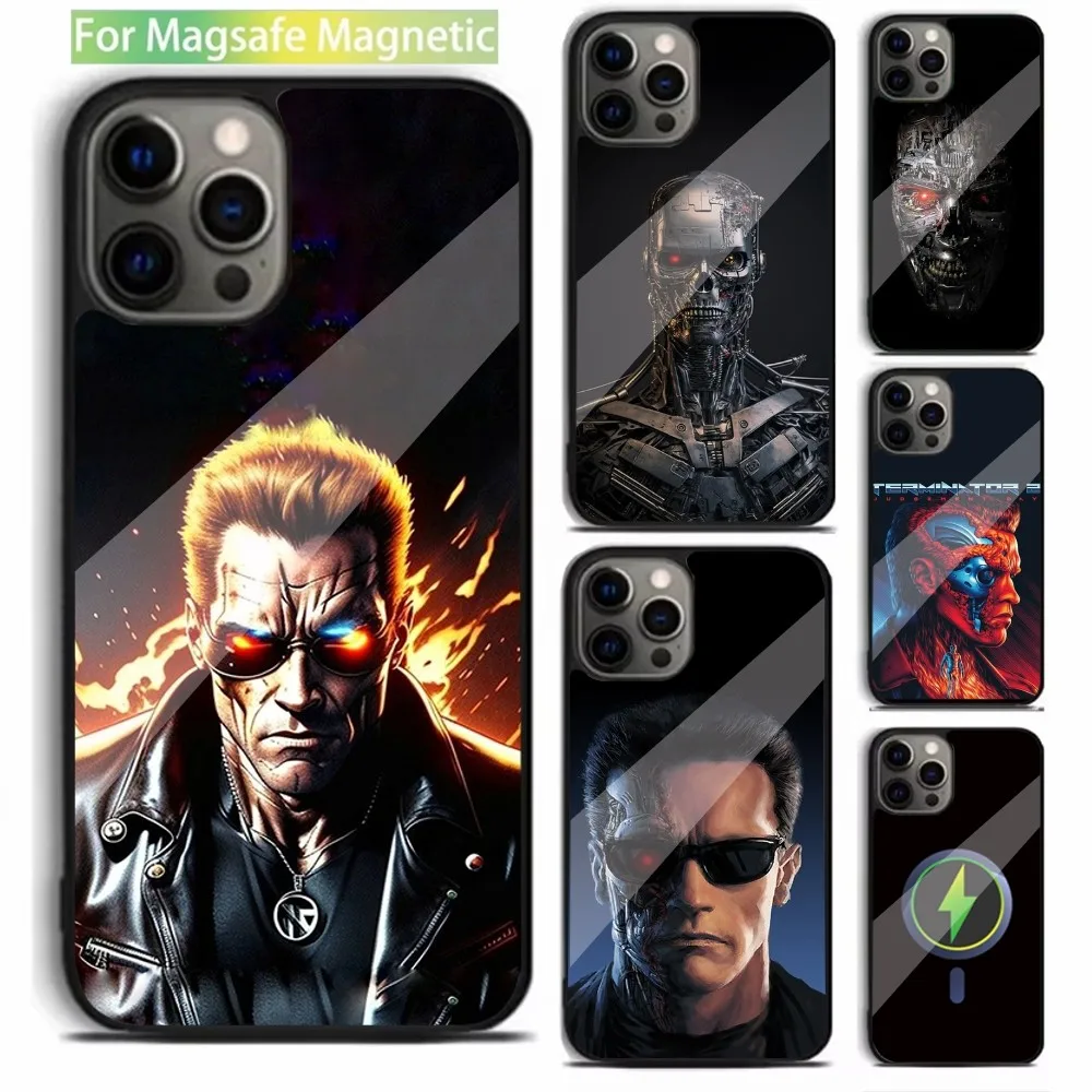 Movie The T-Terminator-s Phone Case For iPhone 16,15,14,13,12,11,Plus,Pro,Max,Mini Magsafe Magnetic Wireless Charging