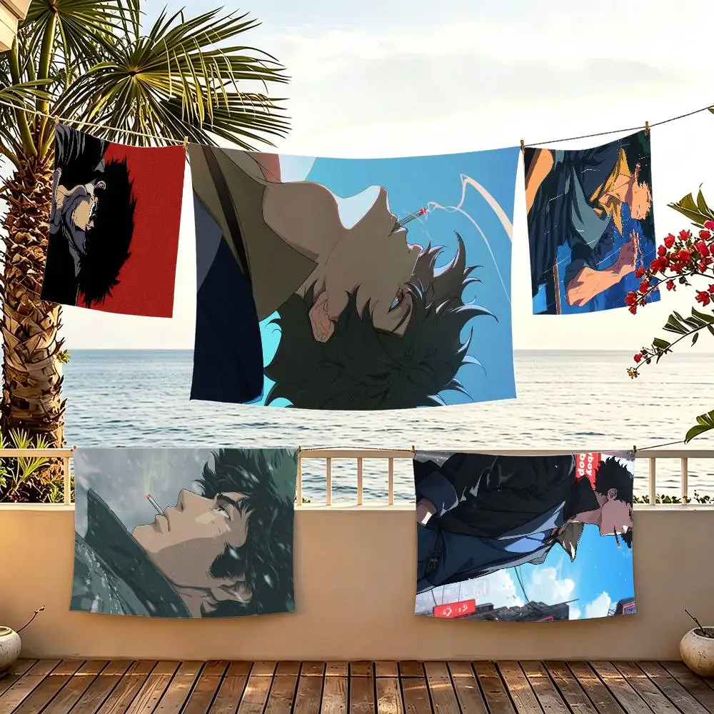 Cowboy Bebop flag For Camping Party Picnic Studio Booth Background Wall Interior Decoration Banner