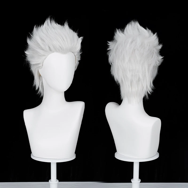 Spiel FGO X Honkai Star Rail Stay Night EMIYA Cosplay Perücke Archer Cosplay Perücke Weiß Kurze Haare Rolle Spielen Für Hallowmas Party