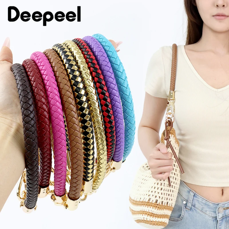 

1 шт. Deepeel 40-60 см из искусственной кожи, ремень для сумки, ручки, цепочка, женские сумки, плечевой ремень, металлические пряжки, сменные аксессуары