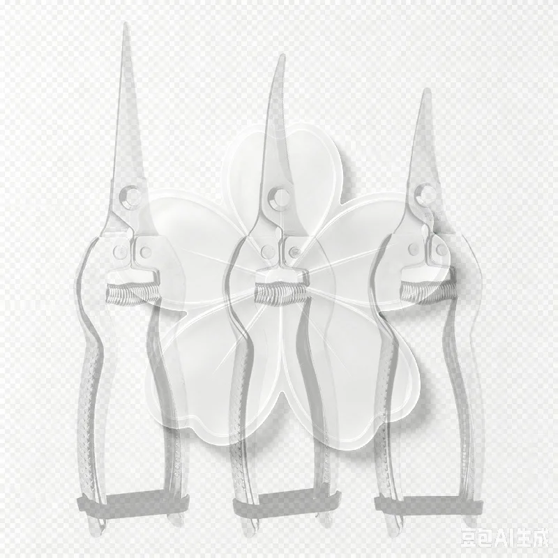 Stainless Steel Pruning Shears Sharp Precision Blades Non Slip Handles Sharp & Durable For Garden Trimming Branches Fruit