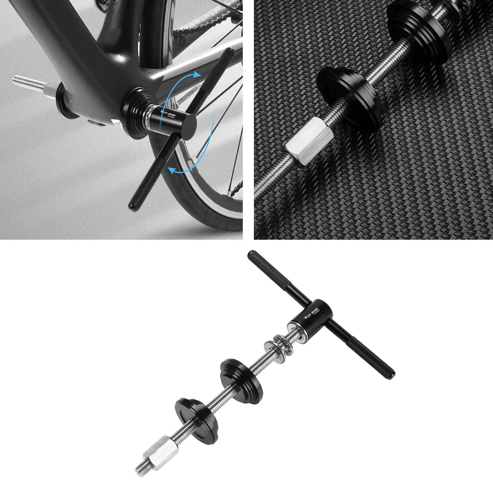 Durable Bike Bottom Bracket Tool Bicycle Installer Headset Press Fit Bearing