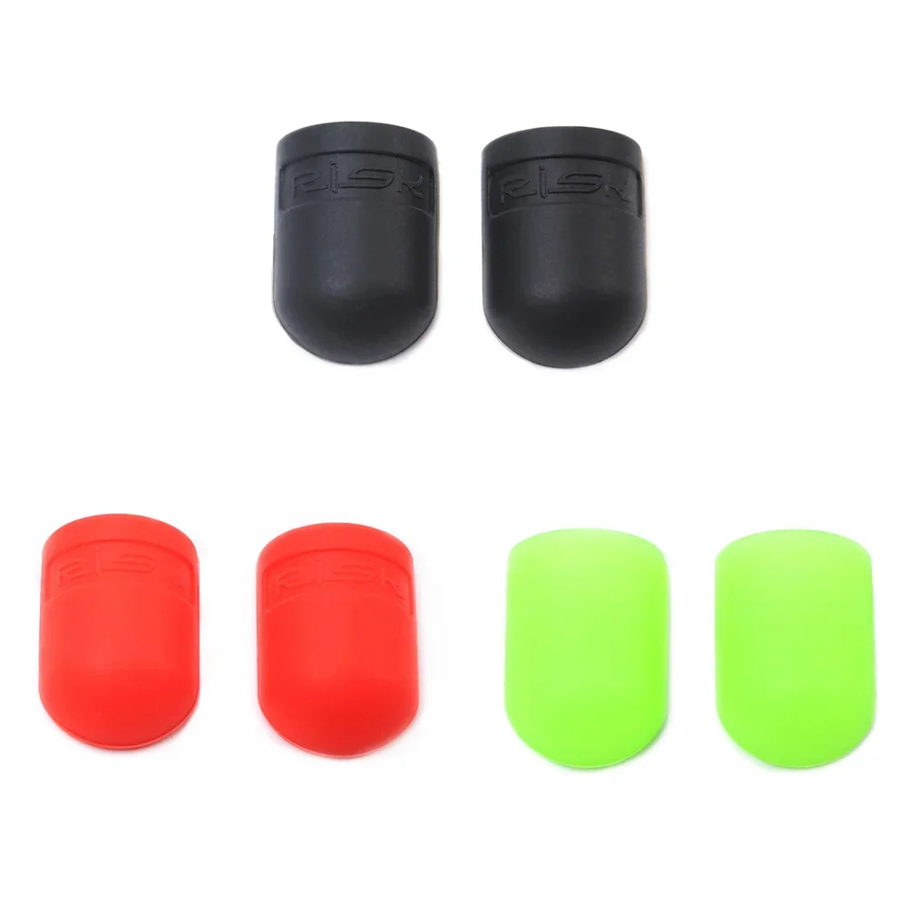 1Pair RISK Silicone Brake Lever Cover Protector Mountain Road Bike Protection Sleeve For Most Bicycle Brake Handles Brakes Parts