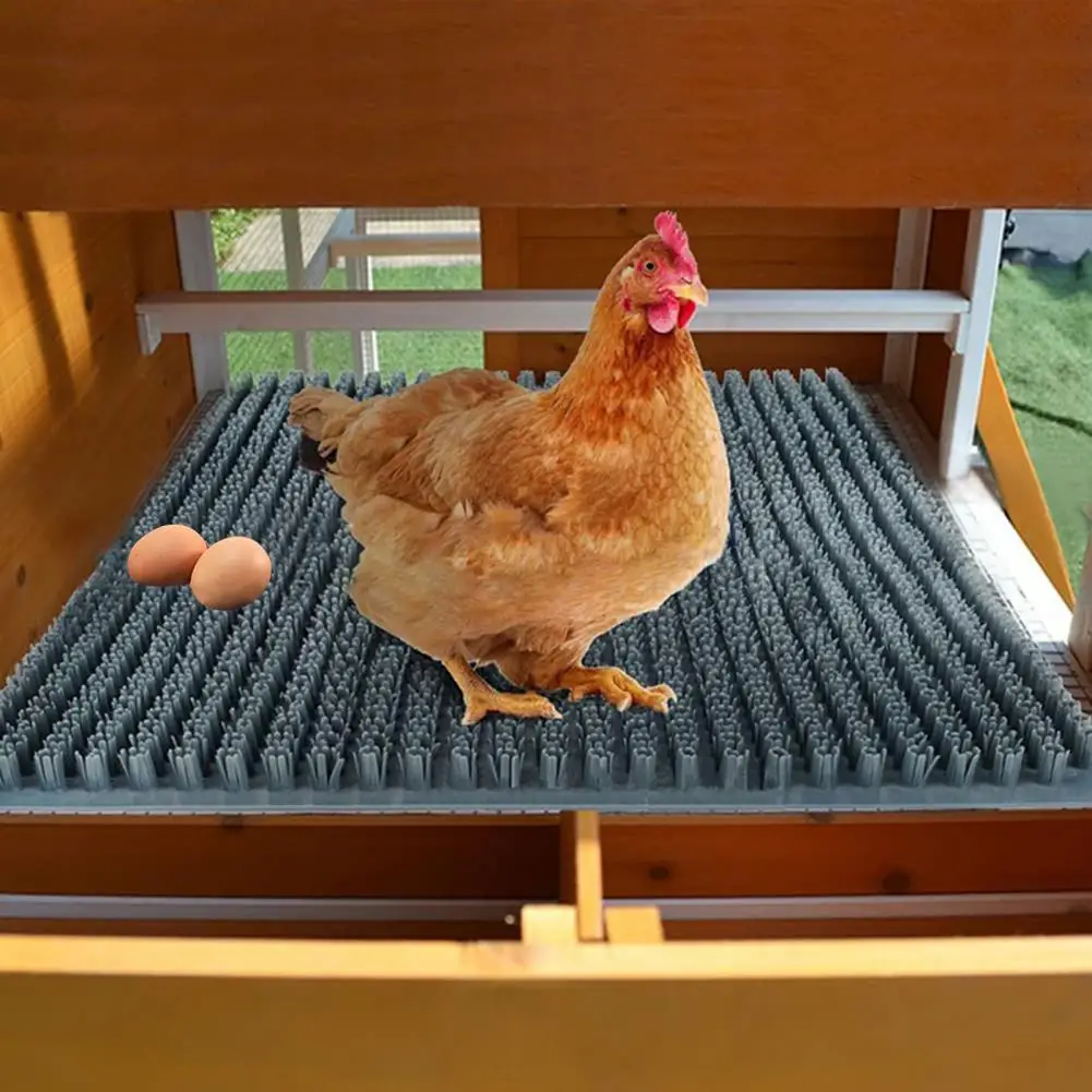 Perforated Chicken Nest Pad Reusable Chicken Nesting Box Pads Soft Bedding for Laying Boxes Easy to Egg for Garden