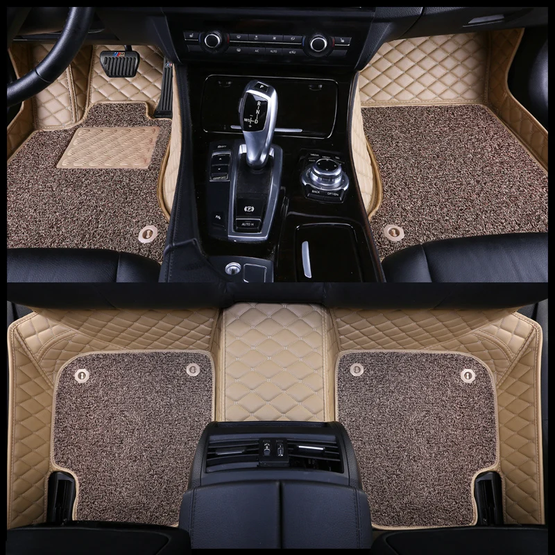 Custom Fit Car Floor Mat ECO Material For 98% 5-seats Car for Renaul BMW AUDI Porsche Toyota Buick Nissan Right Left Hand Drive