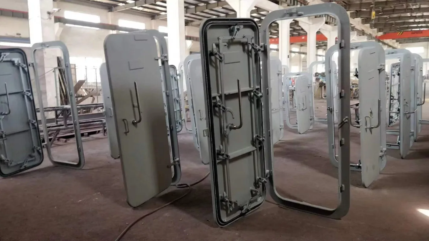 Aluminium Hollowed Cabin Door Marine Door