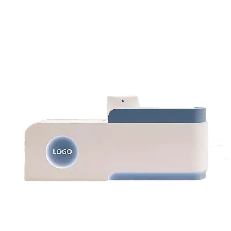 

Современная роскошная деревянная стойка регистрации, барный стол с высокой чувствительностью, кассовая стойка для салона красоты, отеля и школы с краской для выпечки