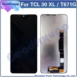 100% Test For TCL 30 XL 30XL T671G LCD Display Touch Screen Digitizer Assembly Repair Parts Replacement