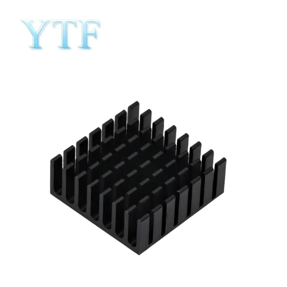 Electronic Heatsink Radiator Cooler Radiator 28x28x11MM High Quality Black Heat Sink Block 