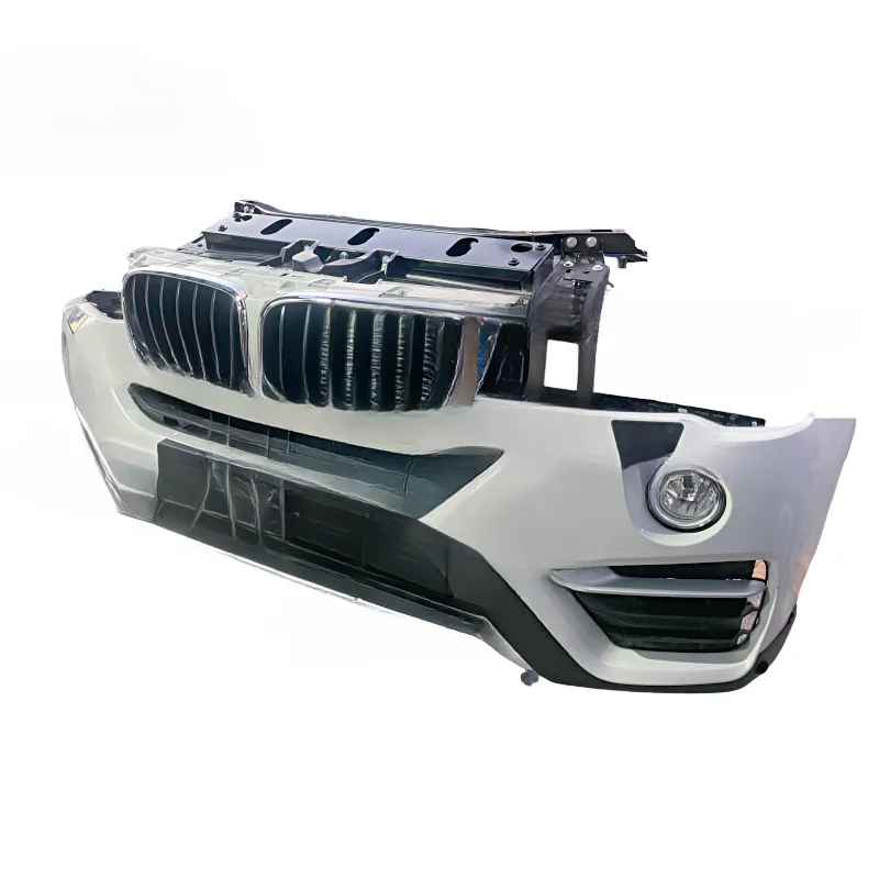 

For BMW X4 F26 Used Front Bumper Body Kit, Plastic with Integrated Headlight, Grille, Radiator & Surround (High Quality)