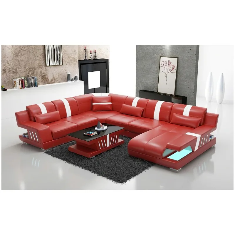 Light luxury modern functional sofa Multifunctional living room sofa Comfortable living room reclining sofa
