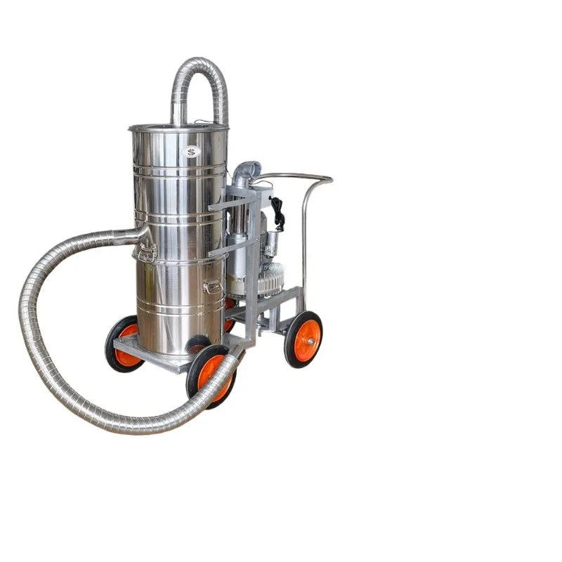 Large 3-stage cyclone vacuum cleaner with a diameter of 50/75mm, suitable for dust removal in all occasions