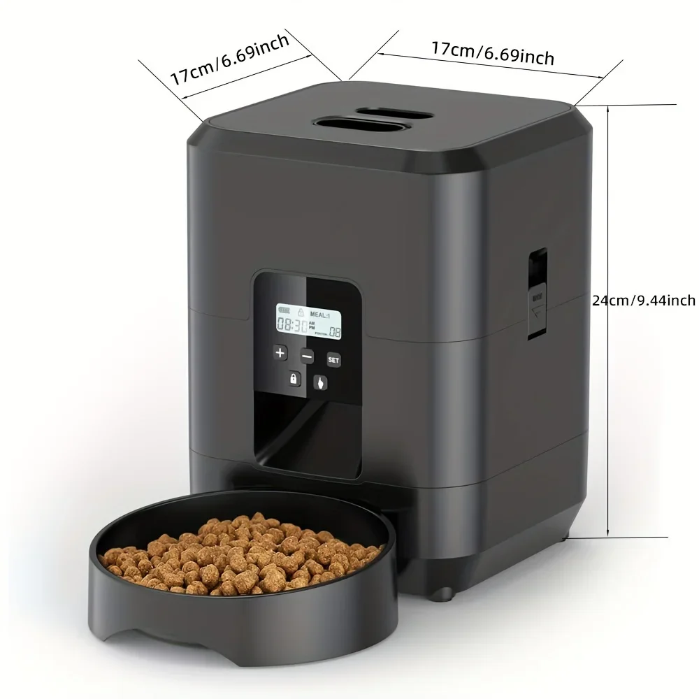 2L Smart Pet Feeder Automatic Dog Feeder Dog Slow Food Timed Quantitative Automatic Cat Food Dispenser Cat Feeder Dog Bowls