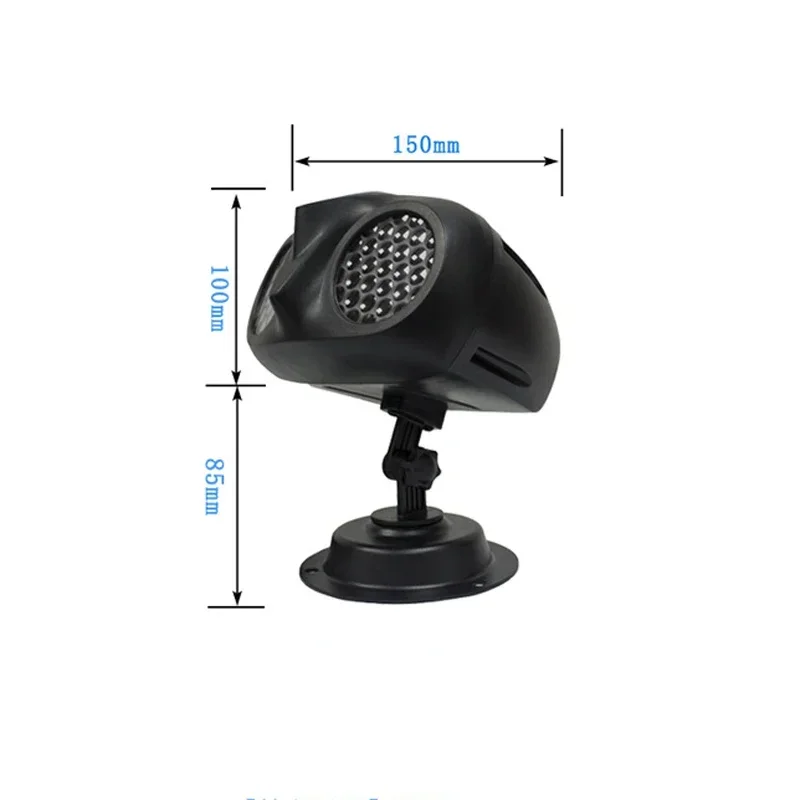 Christmas Snow Lights Projector 2026 Upgrade Binocular Dynamic Snowflakes LED Projector Lamp with Remote for Xmas Holiday Decor