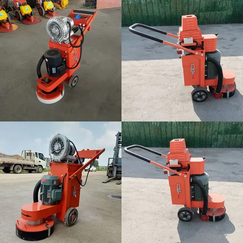 2026 hot sale Hand-push CD330 floor grinder, concrete grinder with vacuum, electric grinder