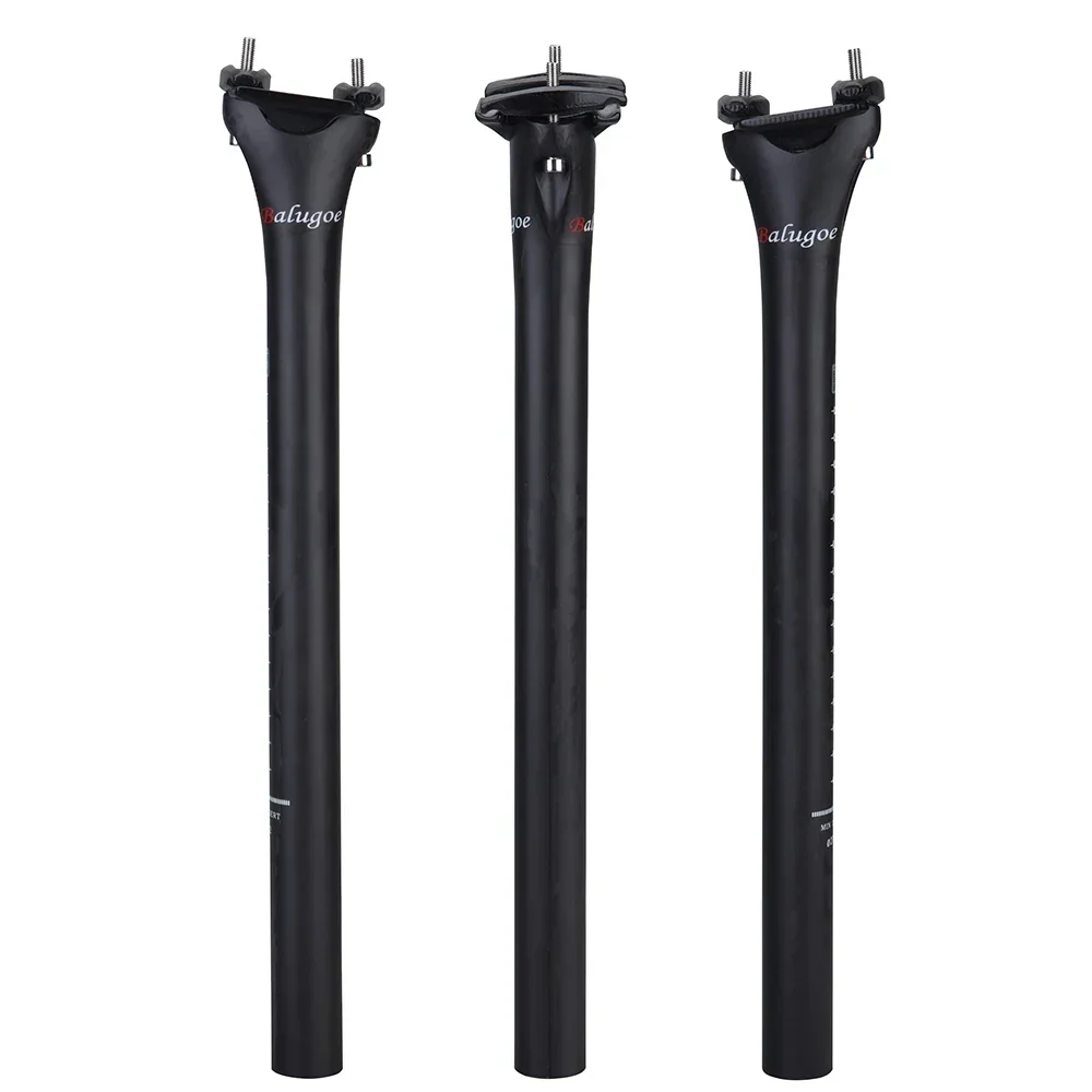 

BALU-Carbon Fiber Bicycle Seatpost, Road Bike Seatpost, Bike Parts, UD, Double Nail, Special, 2022, New Arrival