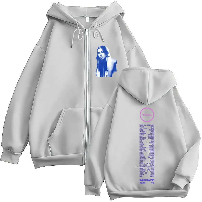 تيت ماكراي ملكة جمال الجولة العالمية صور سستة هوديس الرجال النساء الملابس موضة الهيب هوب زمم بلوزات جاكيتات معطف #3