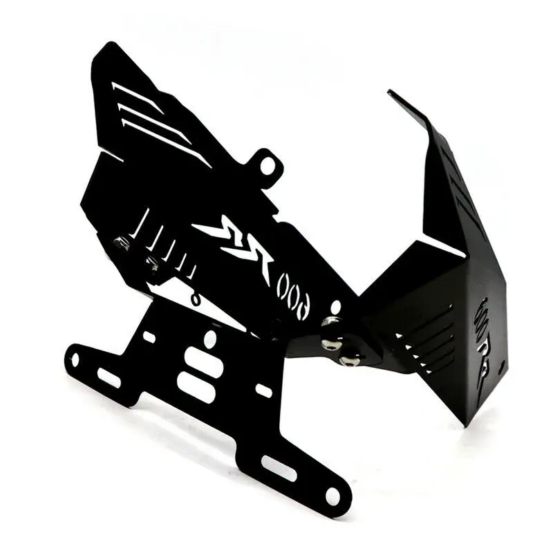 Black Rear Fender Licence Plate Mount Bracket For Honda CBR600RR 2007 2008 2009 2010 2011