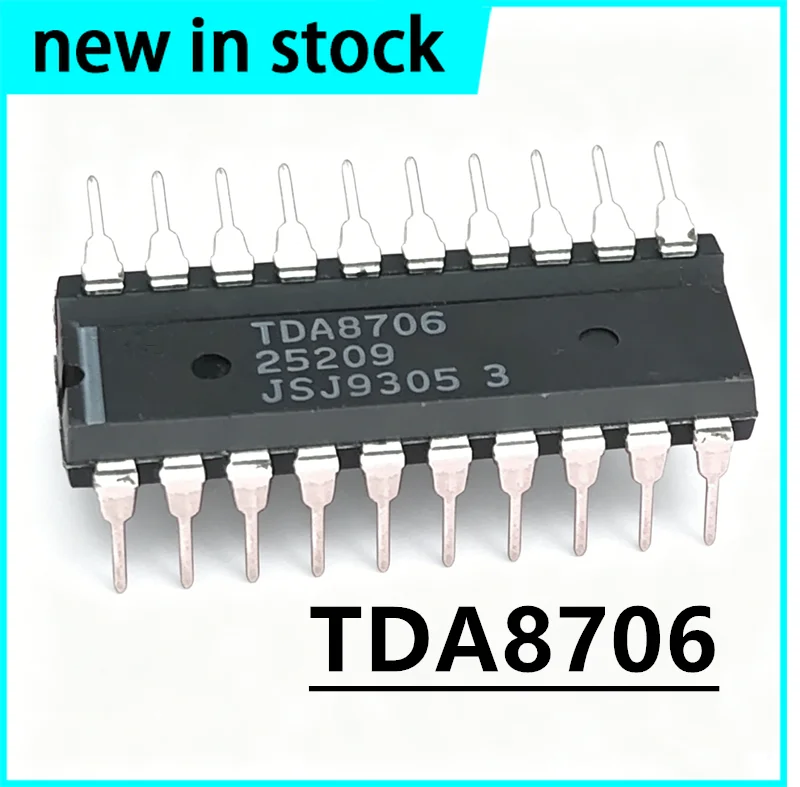 1PCS New TDA8706 Package DIP20 Integrated Circuit Chip IC in Stock