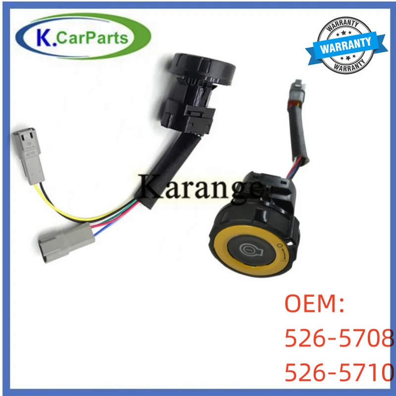 526-5708 5265708 for Caterpillar 320GC 323GC 336GC 345GC 330 323 Push Button Start Switch Excavator 526-5710 5265710