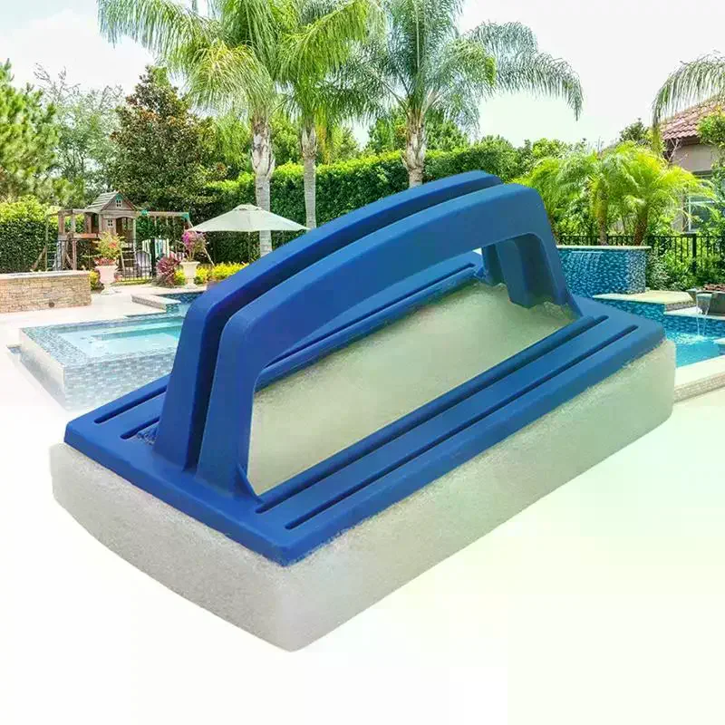 Wall Cleaning Brush Waterline Scrubber Cleaning Pool Hot Spring Swimming Pool Spa Tub Accessory Sponge Brush Pools Cleaner Pool